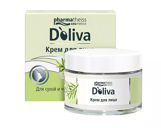 *Крем Doliva (Olivenol) для лица чувствительной кожи 50 мл