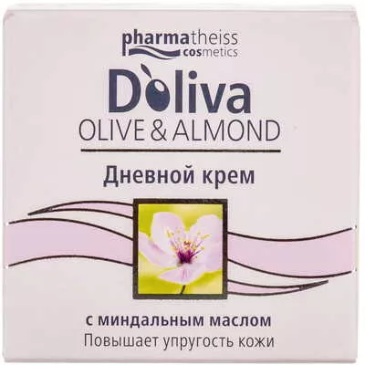 *Крем Doliva Оливково-миндальный уход дневной для лица от морщин 50 мл