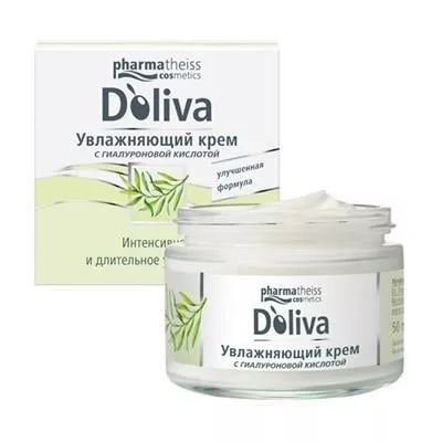 *Крем Doliva (Olivenol) для лица Увлажняющий Уход 50 мл
