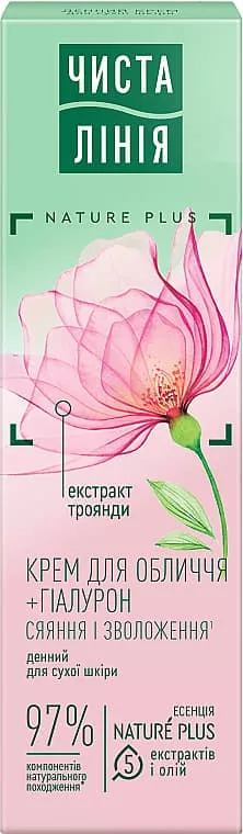 *Крем Чистая линия дневной Роза для сухой кожи 42 мл