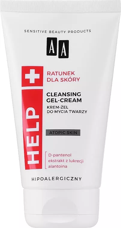 *АА 14449 Help Atopic Skin Крем-гель д/умывания лица 150мл