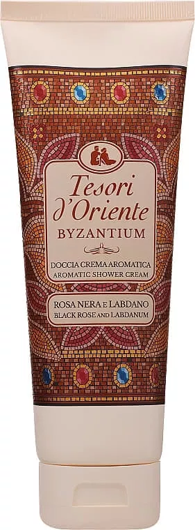 *Ароматический гель для душа Tesori d’Oriente Черная роза и лабданум 250 мл