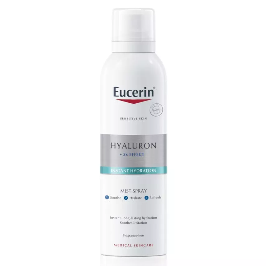 Спрей Eucerin 66857 Увлажняющий с гиалуроном для чувствит.кожи лица 150 мл