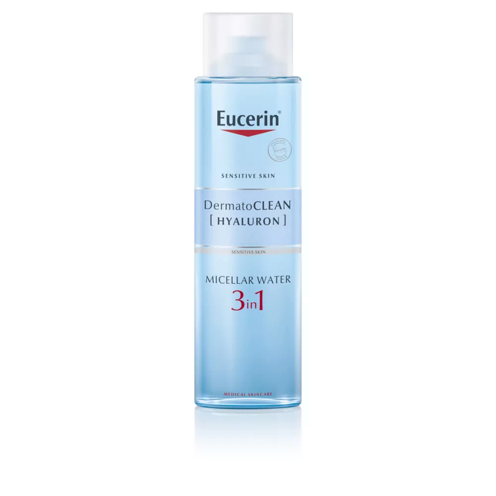 Флюид Eucerin 69754 Мицелярн.очищ.ДерматоКлин Гиалурон для чувствительной кожи всех типов 400 мл