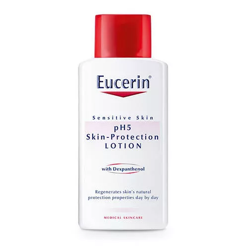 *Лосьон Eucerin 63001 защитный восстанавливающий для чувствительной кожи тела pH5 200 мл