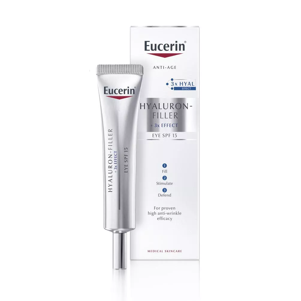 Крем Гиалурон-Филлер Eucerin 63536 против морщин под глаза 15 мл