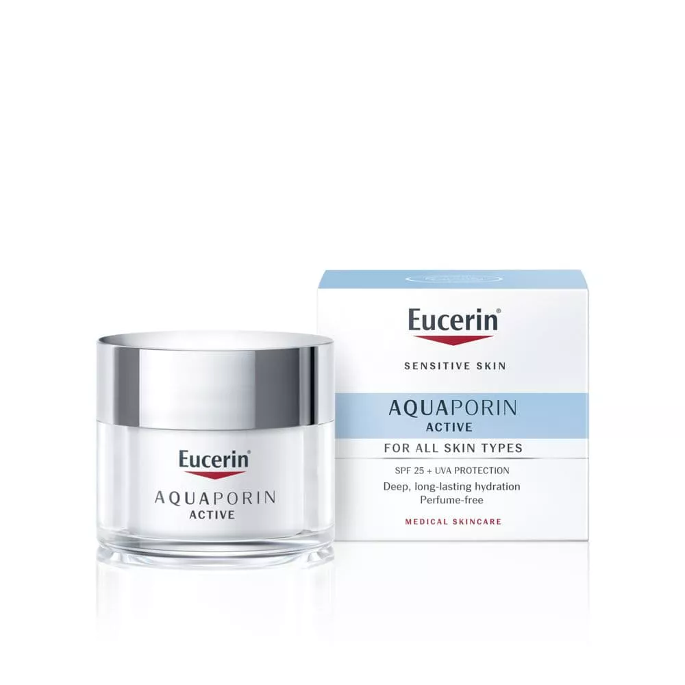 Крем Eucerin 63781/69781 АП увлажнение дневной для всех типов кожи с УФ 25 50 мл