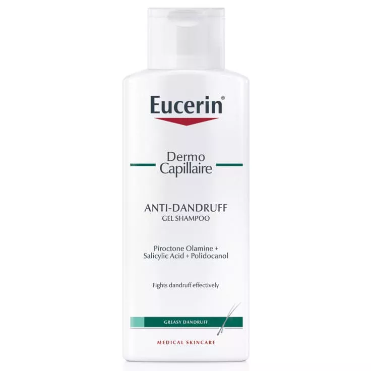 Шампунь Eucerin 69654 Дермокапилляр против перхоти для жирной кожи головы 250 мл
