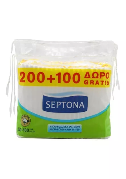 *Ватные палочки SEPTONA в п/э №300