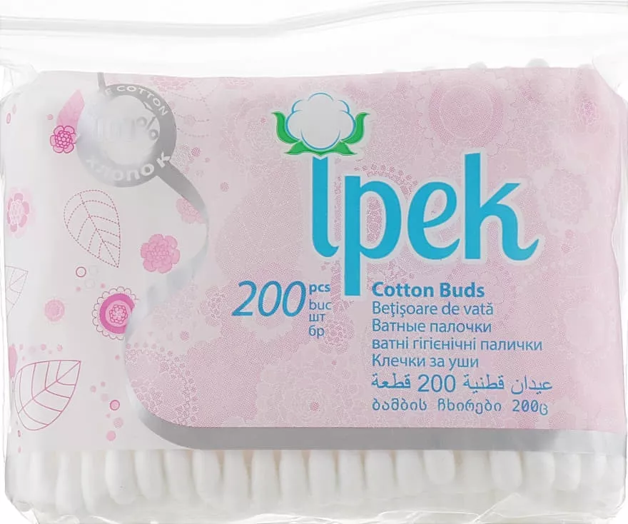 *Н21 Ipek04 ватные палочки запаска №200