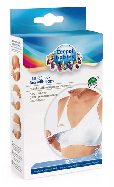 *Бюстгальтер Canpol для кормящих матерей 80 DD