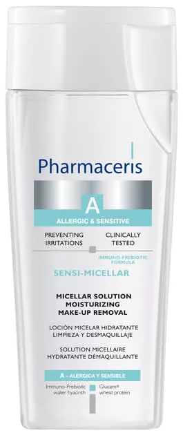 *Мицелярная жидкость Pharmaceris для очищения лица и глаз