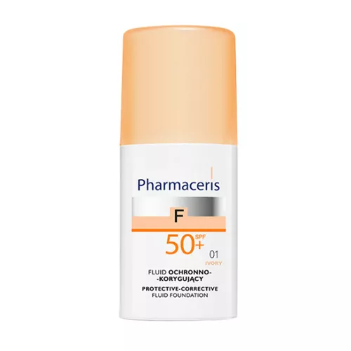 Крем Pharmaceris Тональный защитный корректирующий SPF 50 Слоновая кость 30мл