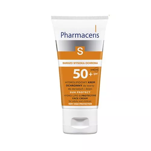 *Крем Pharmaceris S Гидролипидный успокаивающий солнцезащитный для лица SPF50 50мл