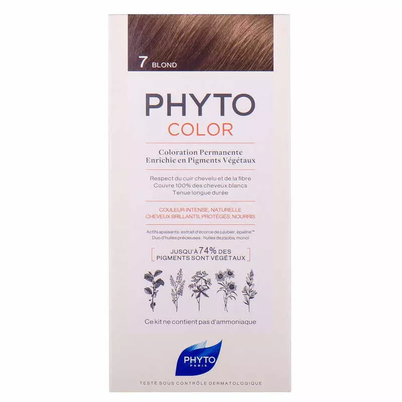 Крем-краска Phyto Фитоколор №7 русый 100мл