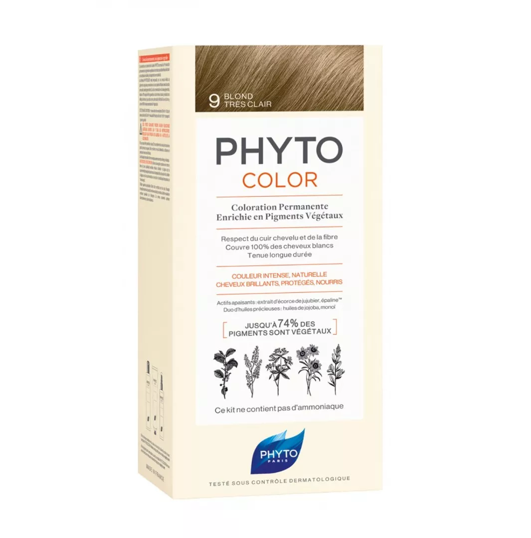 Крем-краска Phyto Фитоколор №9 блондин 100мл