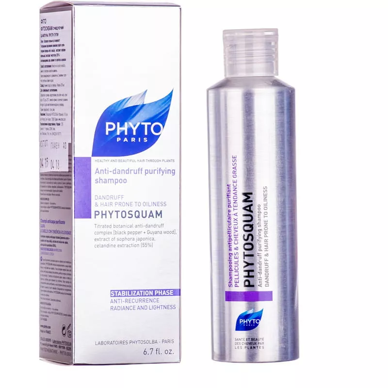 *Шампунь Phyto для волос Фитосквам 200 мл