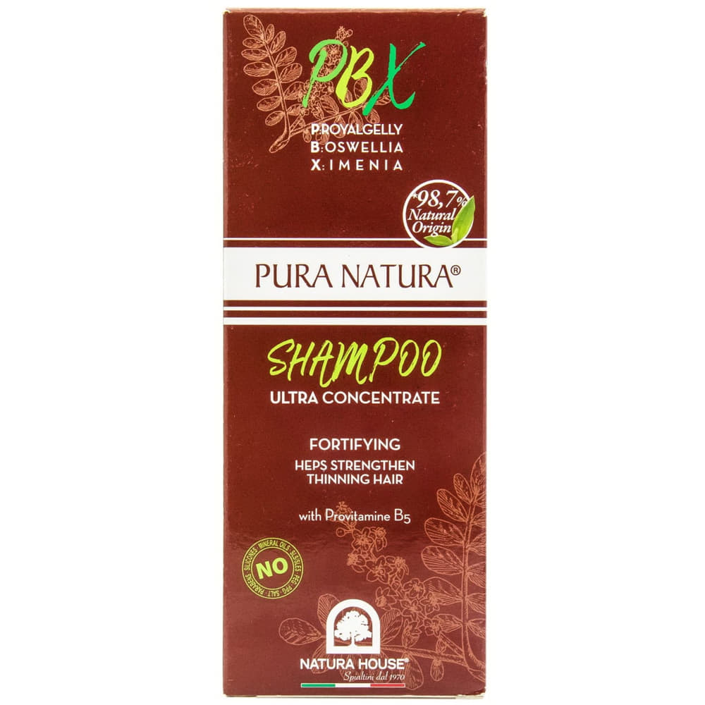 *Шампунь Natura House для волосся з РВХ/провітаміном В5 250 мл