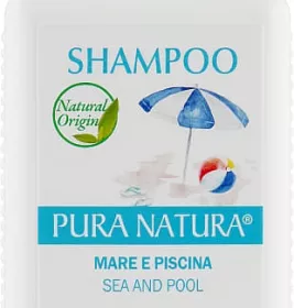 *Шампунь Natura House для волосся всіх типів з D-пантенолом (море/басейн) 250 мл