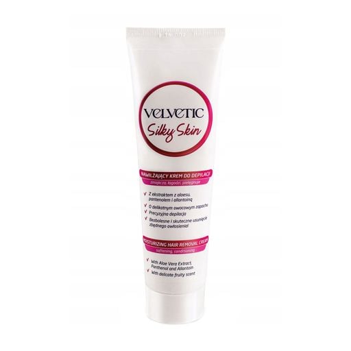 *Крем VELVETIC SILKY SKIN для удаления волос с алое вера Пантенол и алантоин 100 мл *Крем VELVETIC SILKY SKIN для удаления волос с алое вера Пантенол и алантоин 100 мл