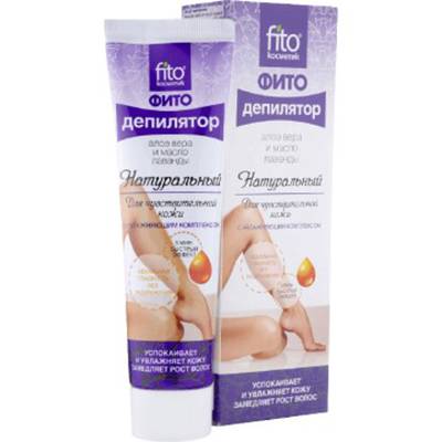 Фітодепілятор Фітокосметик алое вера і олія лаванди для ніг 100мл