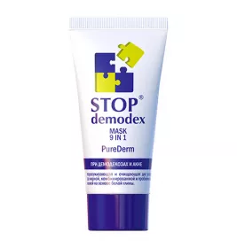 Маска Stop demodex Pure Derm 9 в 1 для лица 50 мл