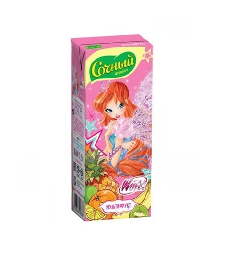 *Нектар Winx Club мультифруктовый 200 мл