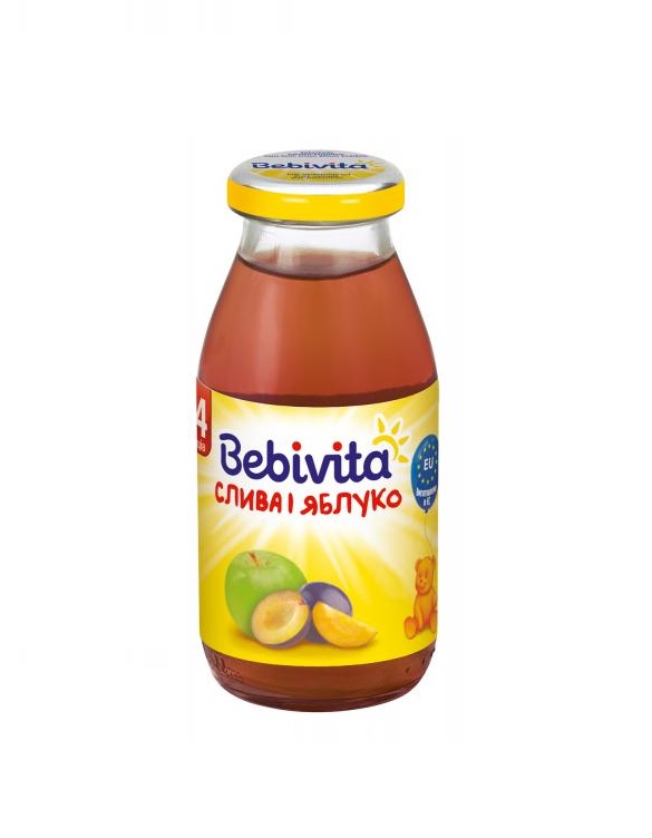 *Напій Bebivita 1660 Яблуко і слива 200 г
