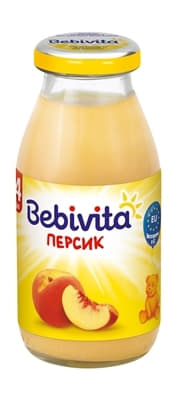 *Напій Bebivita 1652 Персик 200г