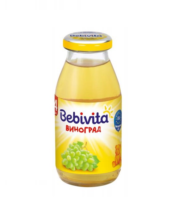 *Напій Bebivita 1653 Виноград 200 г