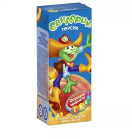 *Нектар Сандорик Вкусный персик 200 мл