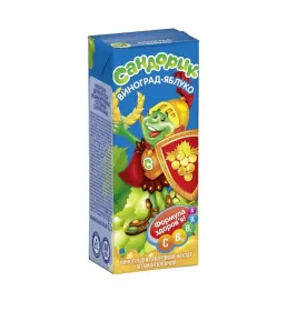 Нектар Сандорик Виноград-яблуко 200 мл