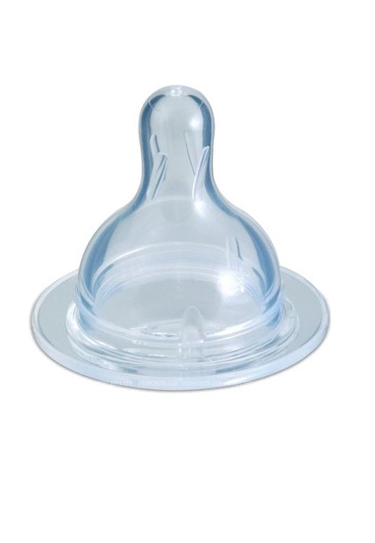 *Соска для пляшечок з широким горлом Canpol Babies EasyStart силіконова повільна 1 шт