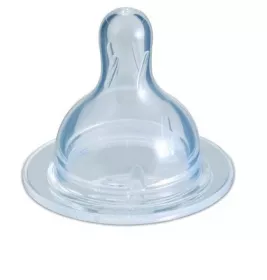 *Соска для пляшечок з широким горлом Canpol Babies EasyStart силіконова повільна 1 шт