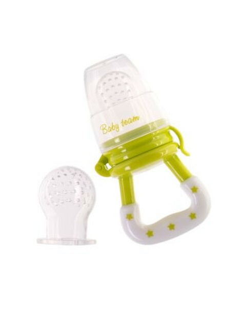 *Ніблер+сіточка Фрут Фідер Baby Team 6202 силіконова (+дод.силік сіточка)