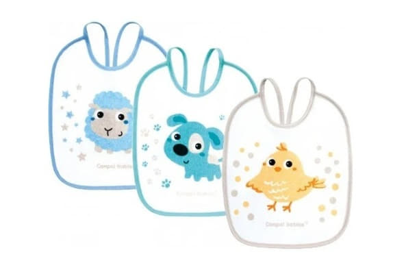 *Нагрудник Canpol ХБ набор из 3 шт стиль А