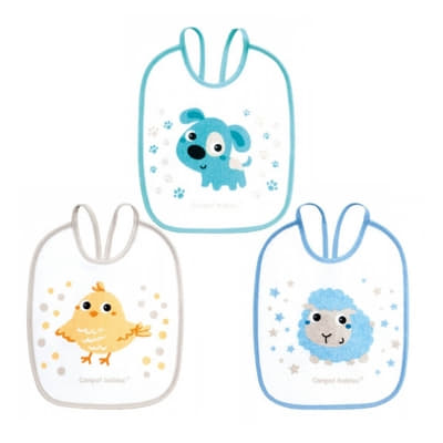 *Нагрудник Canpol ХБ набор из 3 шт стиль А