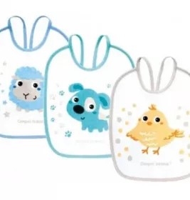 *Нагрудник Canpol ХБ набор из 3 шт стиль А