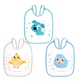 *Нагрудник Canpol ХБ набор из 3 шт стиль А