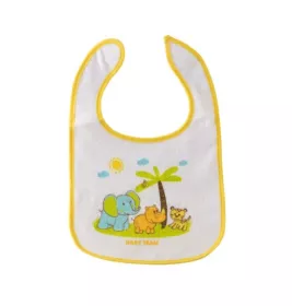 Нагрудник Baby Team 6506 середнього розміру на зав'язках в ассорт 19*22см