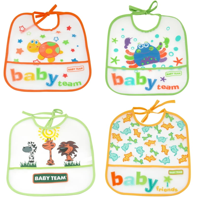 Нагрудник Baby Team 6503 вологонепроникний