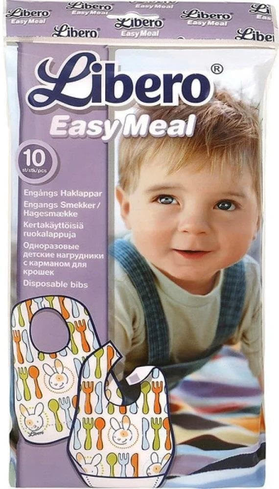 *Нагрудник Libero детские одноразовые №10