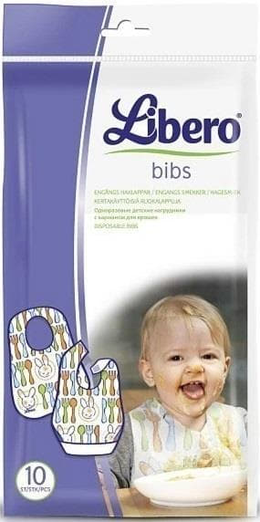 *Нагрудник Libero детские одноразовые №10