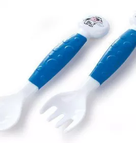 *Ложка и вилка Canpol гибкие