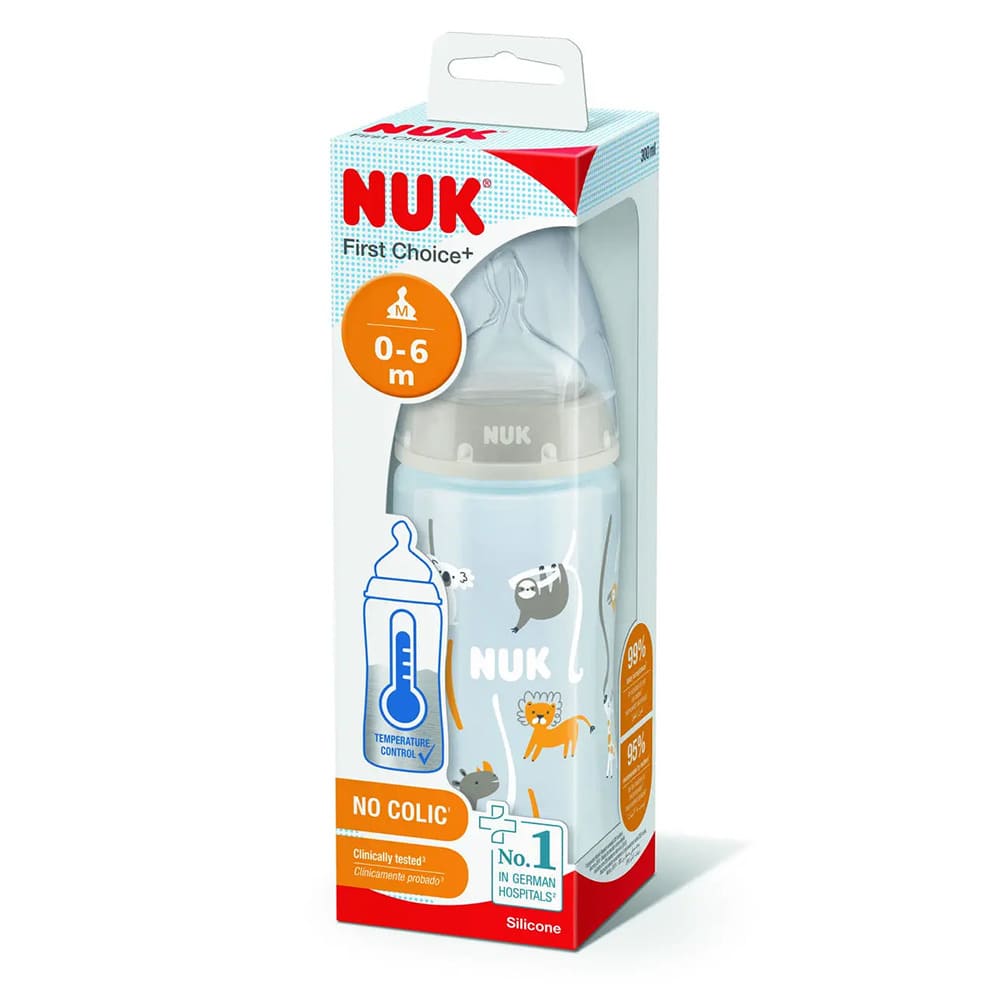 Пляшечка Nuk FC сил. соска р.1 отв.М 300мл