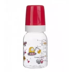 *Бутылочка Canpolс рисунком BPA FREE коллекция Машины 11/849 120 мл