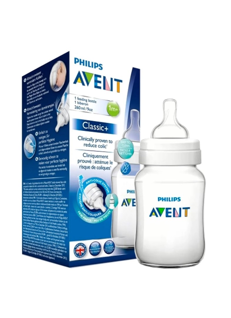 *Пляшечка Avent 563/17 Classic+ 1шт 260мл