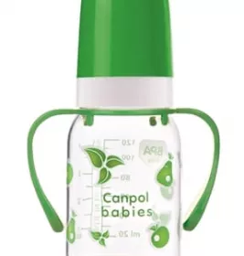 *Бутылочка Canpol 11/821 BPA FREE с ручкой 120 мл