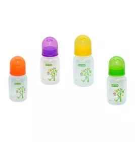 Пляшечка Baby Team 1400 з силіконовою соскою, 125 мл 0+