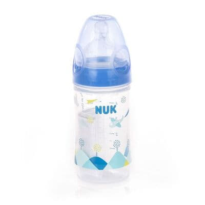 *Пляшечка Nuk Classic 10743578 з силіконовою соскою 150 мл